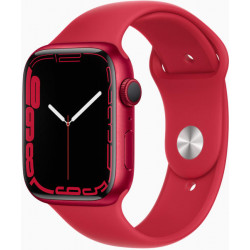 Apple Watch Series 7 GPS 45mm Red Aluminium Case with Sport Band Red