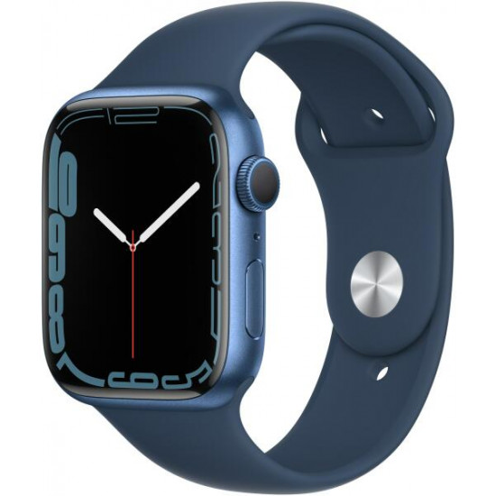 Apple Watch Series 7 GPS 45mm Abyss Blue Aluminium Case with Sport Band Abyss Blue
